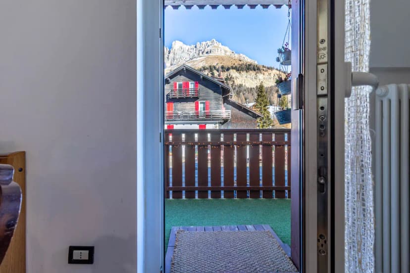 CostaLungaHouse vista invernale, Passo Costalunga Dolomiti